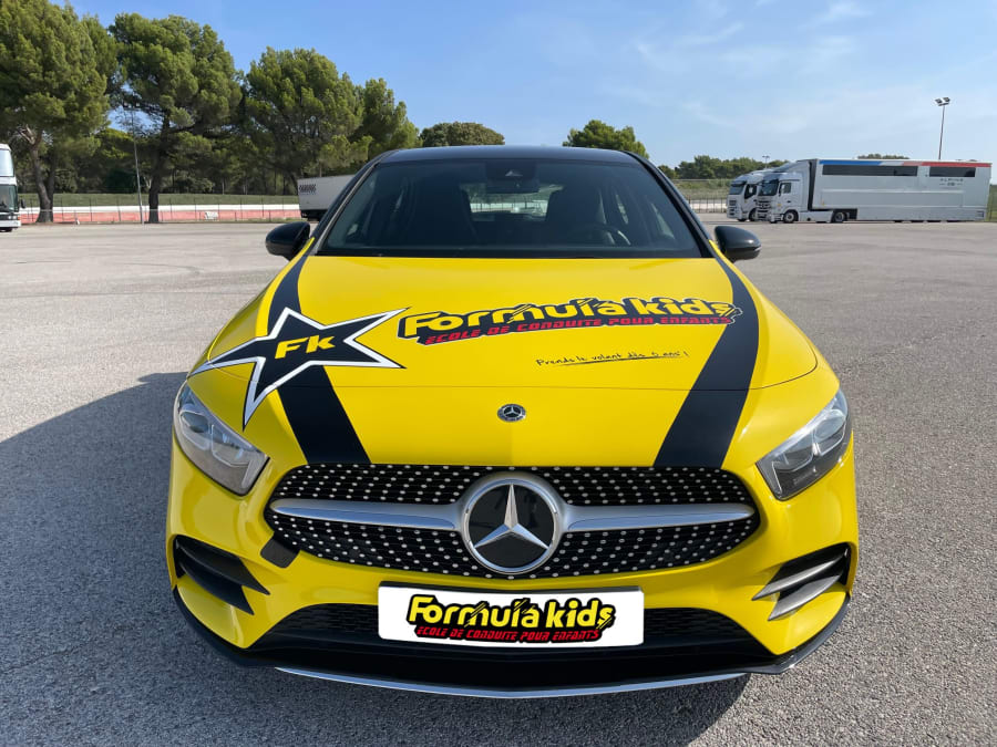 Stage Pilotage Enfant en Mercedes Classe A à Dijon (21)