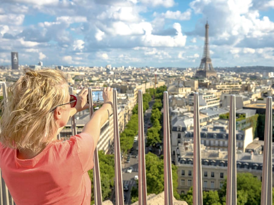 Billet pour l'Arc de Triomphe + accès au toit à Paris