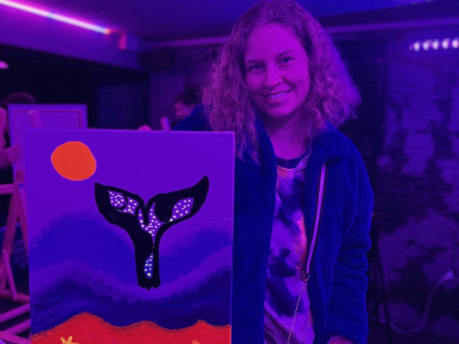 Atelier peinture dans le noir à Strasbourg (67)