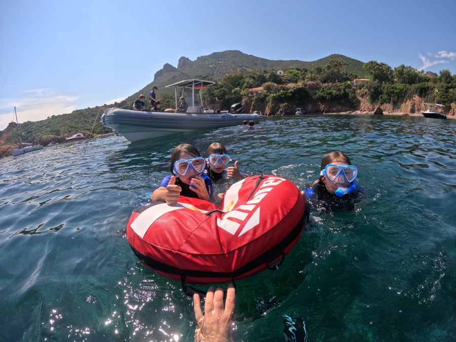 Snorkeling Cap Dramont et Ile d’Or à Saint-Raphaël (83)