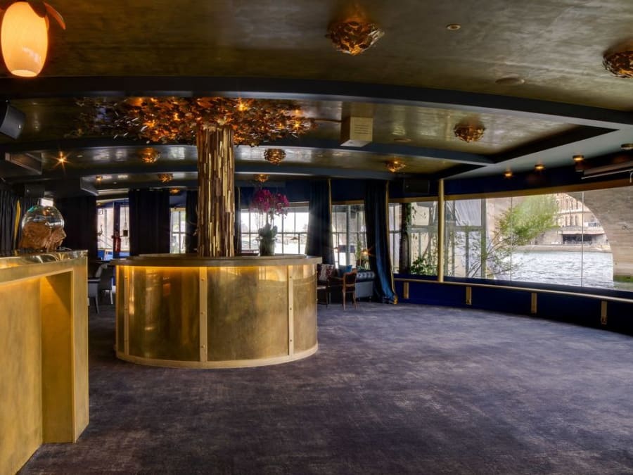 Péniche Les Jardins de la Samaritaine à Paris 1er