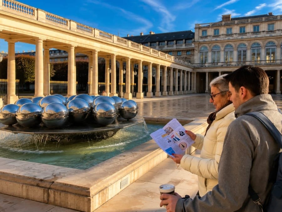 Reportagem sobre as galerias cobertas do 9.º arrondissement de Paris