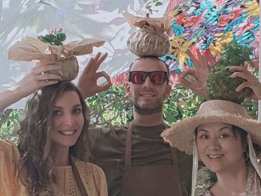 Atelier kokedama à Toulouse (31)