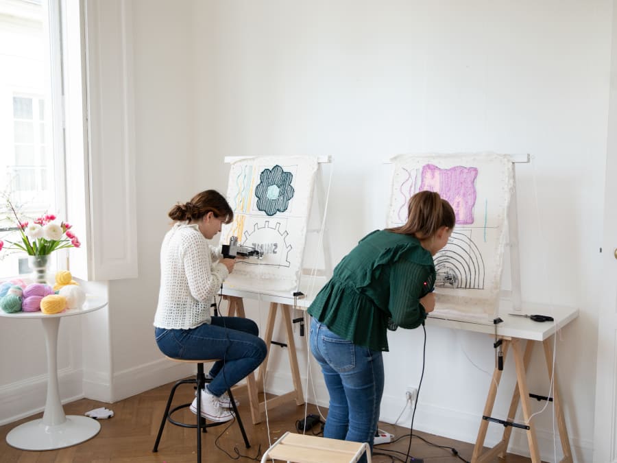 Atelier création d'un petit tapis en Tufting à Nantes (44)