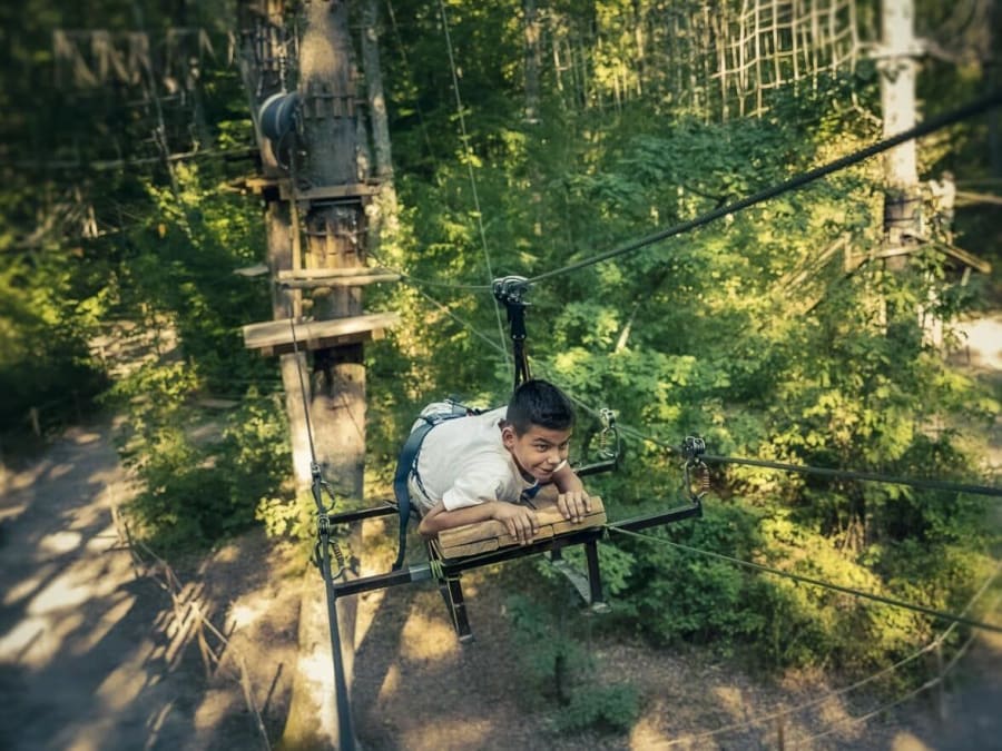 Parcours Accrobranche à Givry (71)