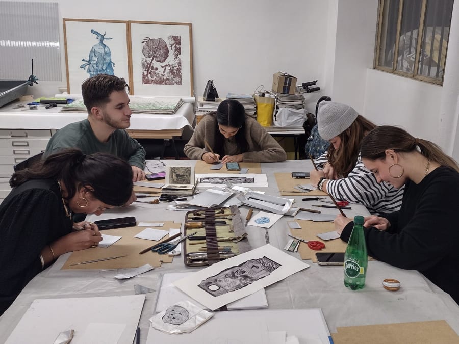 Initiation à la gravure à Paris 3ème