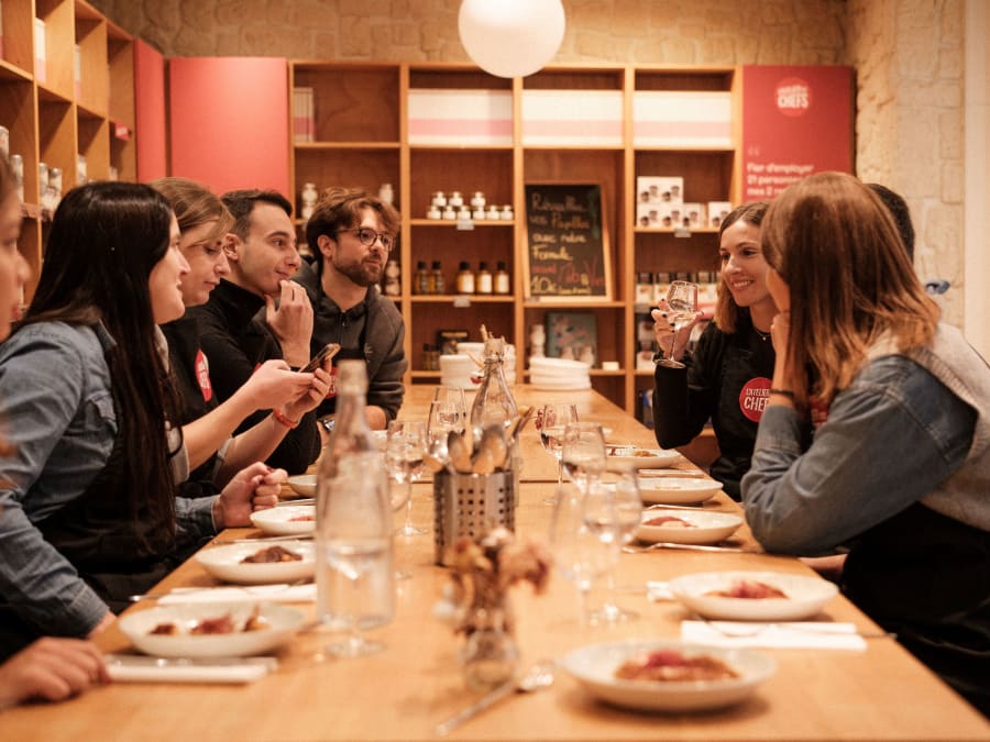Team Building Atelier de cuisine à Paris 8ème