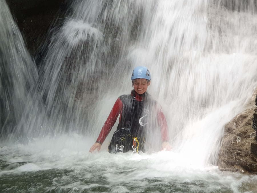 Barranquismo en el Canyon des Rots de Balme (73)