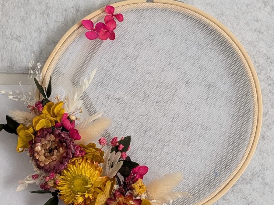 Atelier tambour fleuri à La Rochelle (17)