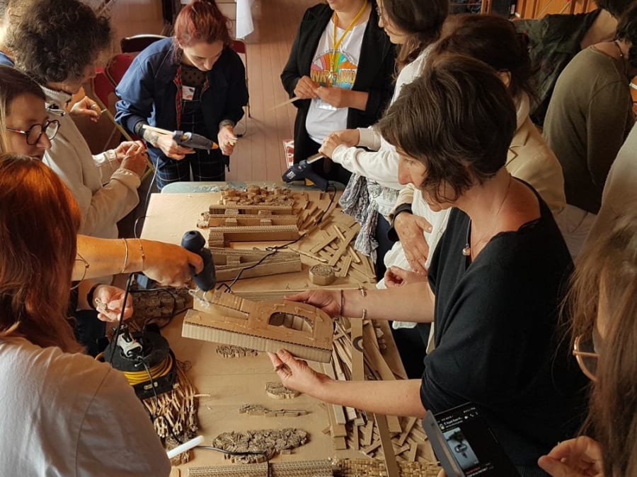Team Building Fresque collective recycl'art en Ile-de-France