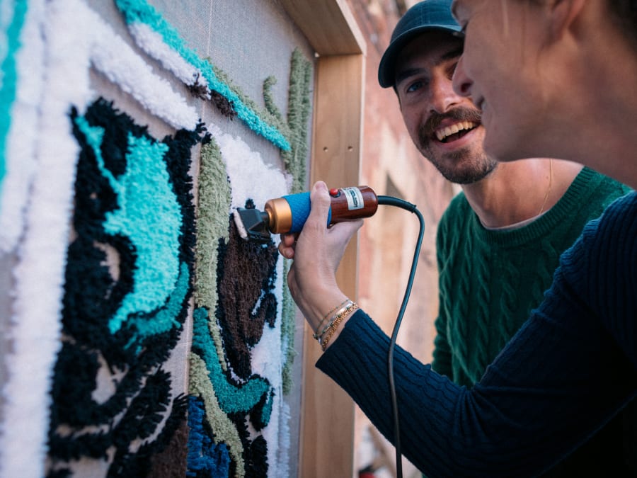 Team Building atelier tufting à Marseille (13)