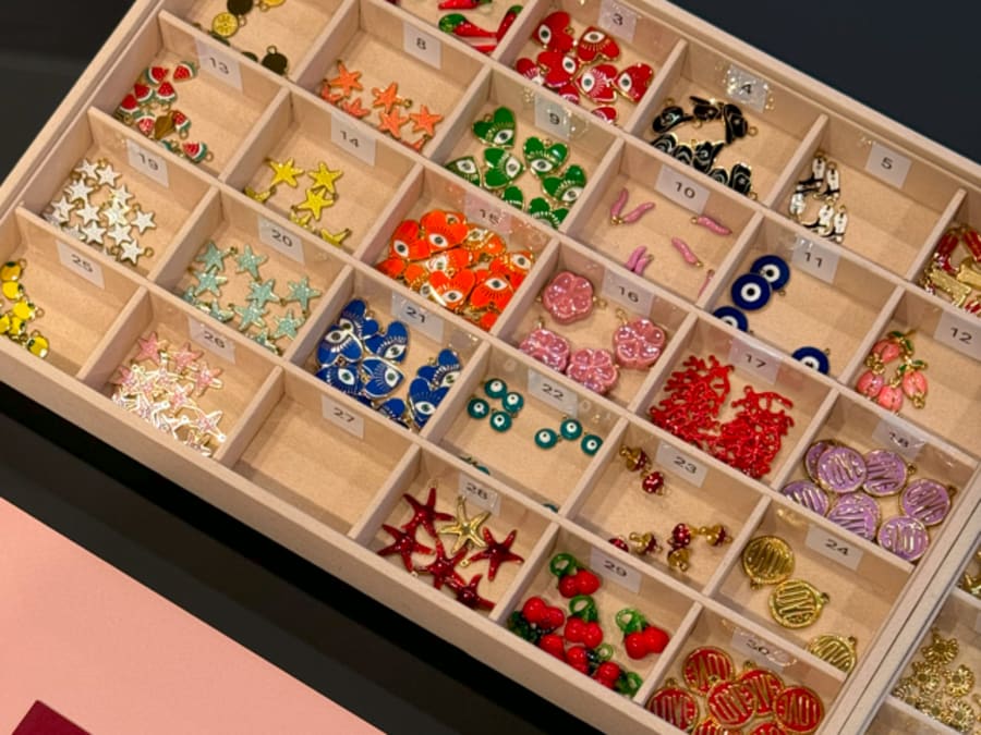 Team Building personnalisation de bijou avec charms 