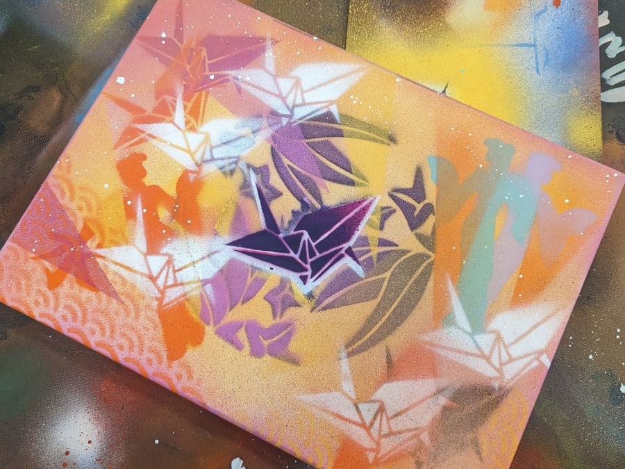 Team building Atelier peinture & sushis à Boulogne-Billancourt