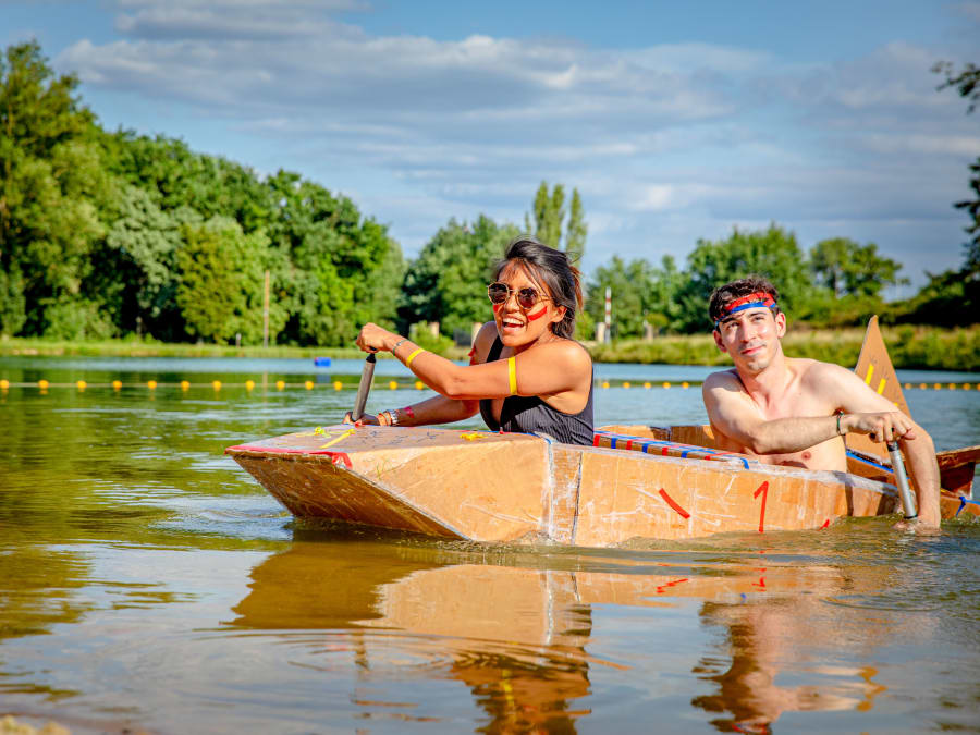 Team Building Construction en carton dans le Sud-Ouest