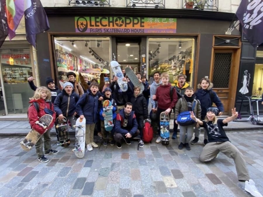 Stage vacances Skateboard 10-18 ans à Paris 3ème