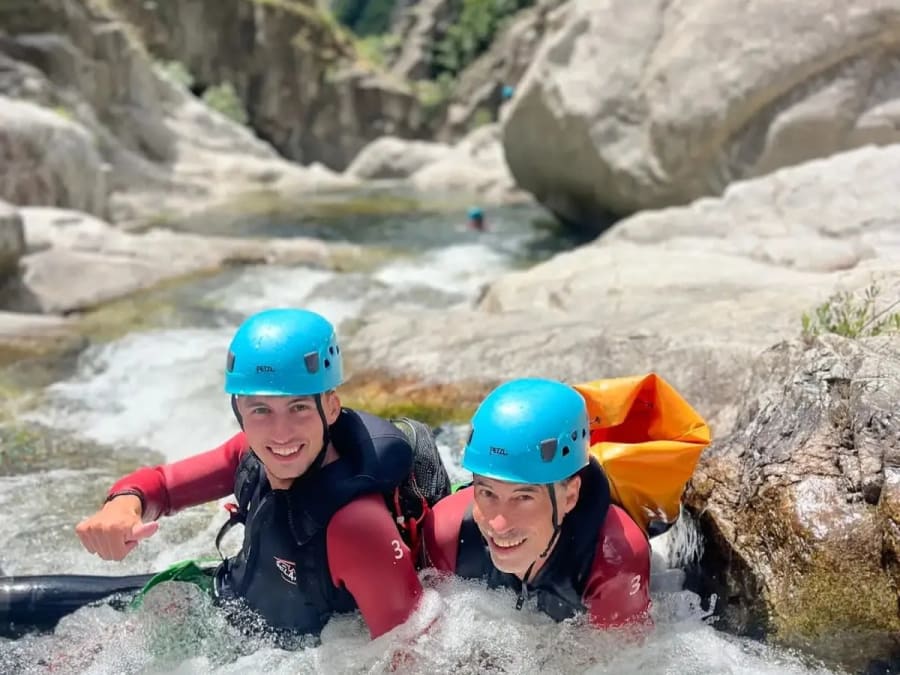 Journée canyoning au canyon de Chassezac en Ardèche (07)