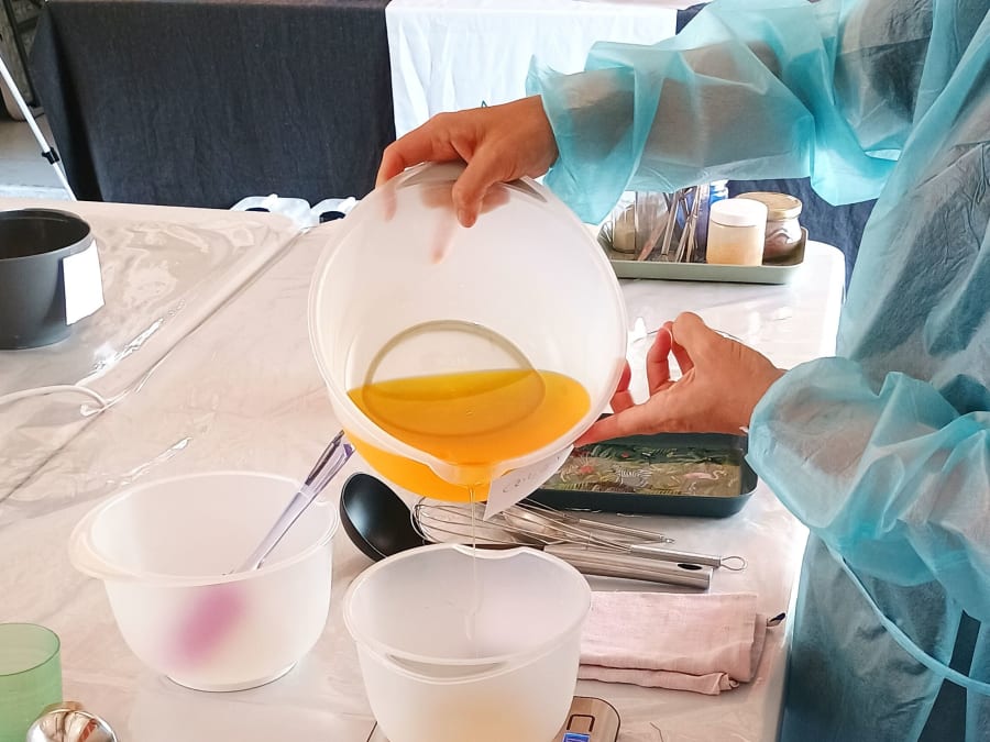 Atelier fabrication de savon artisanal à Vendôme (41)