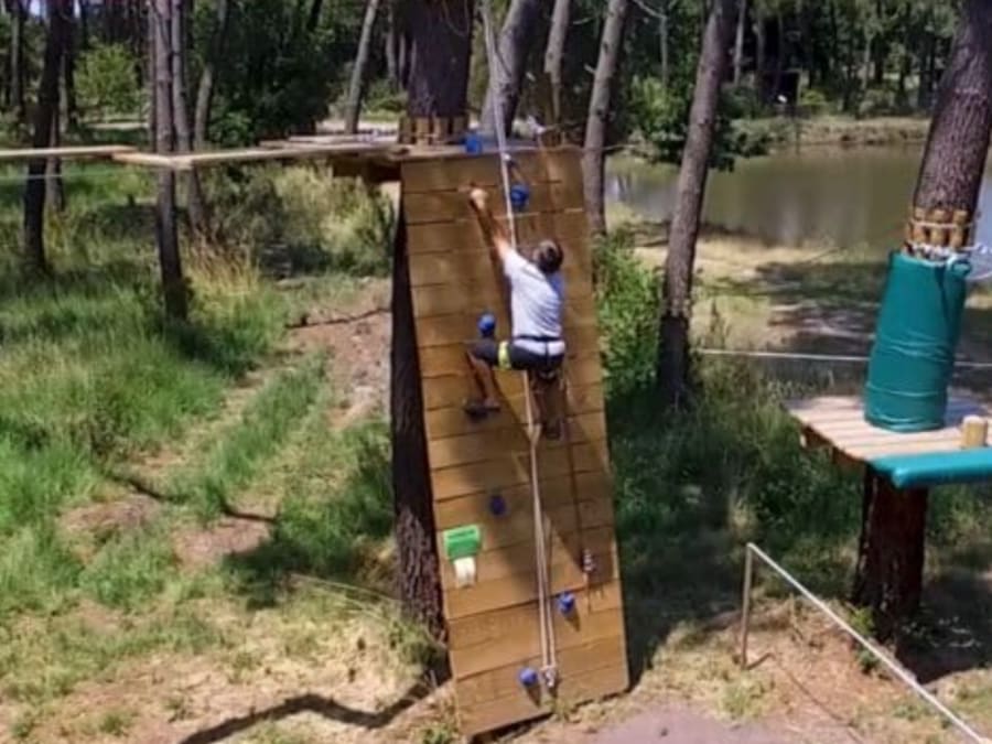 Accrobranche à Animalia Parc à Naujac-sur-Mer (33)