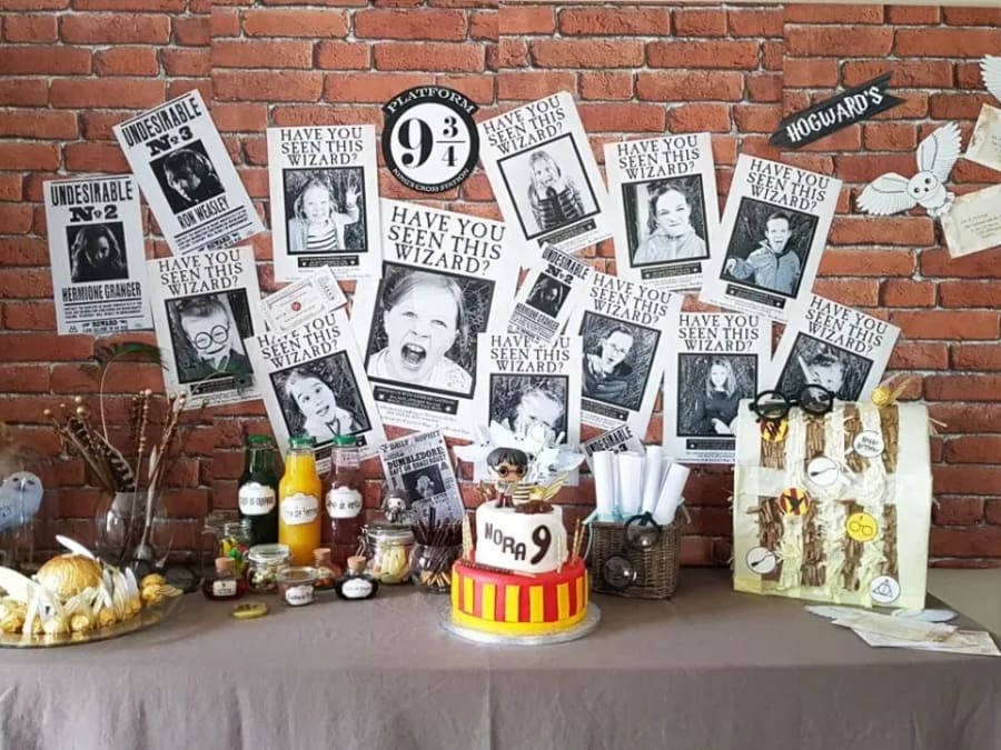 Anniversaire Harry Potter 7-11 ans à domicile IDF et Oise