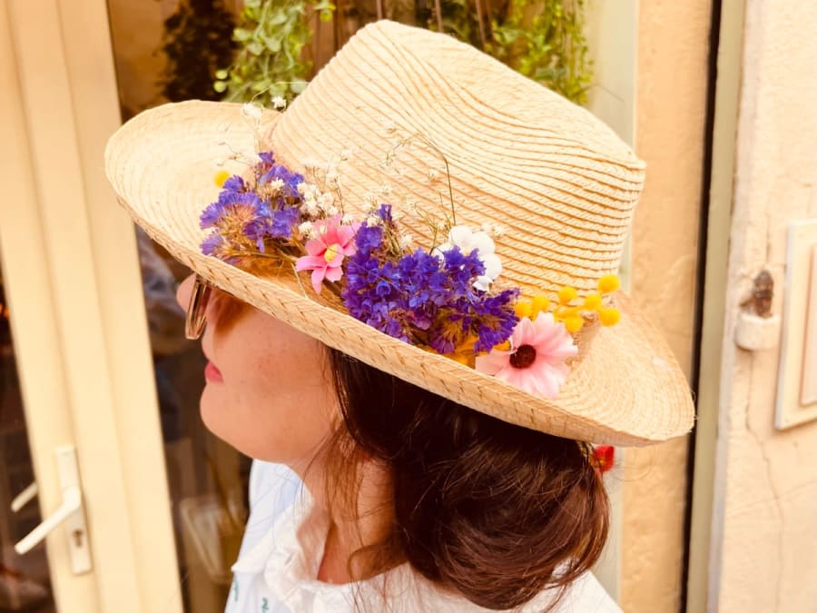 Flowered hat workshop in Aix-en-Provence (13)