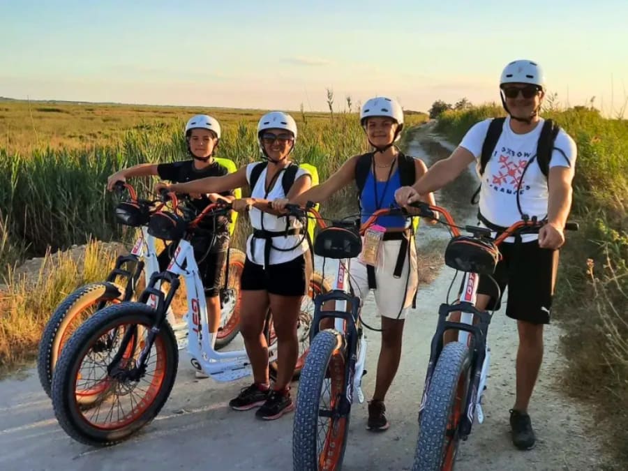 Balade à trottinette électrique à la Grande-Motte (34)