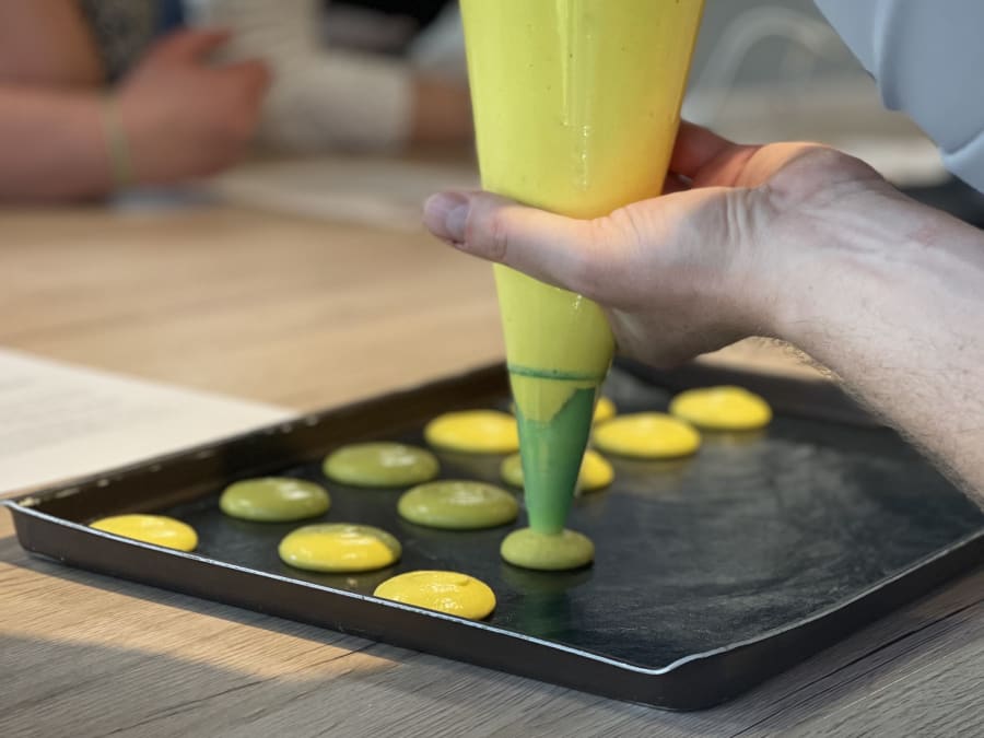 Taller de macarrones en Talange (57)