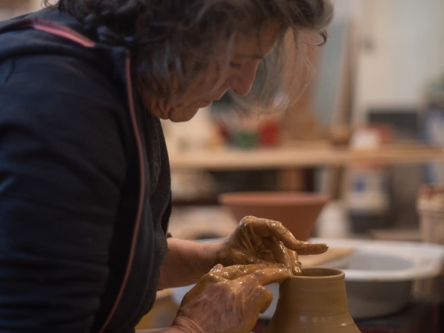 Curso de iniciación a la alfarería en Béziers (34)