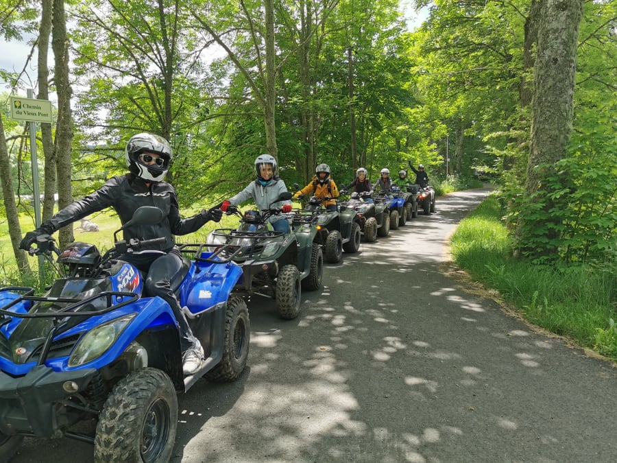 Randonnée Quad À Saint-Jeures (43)