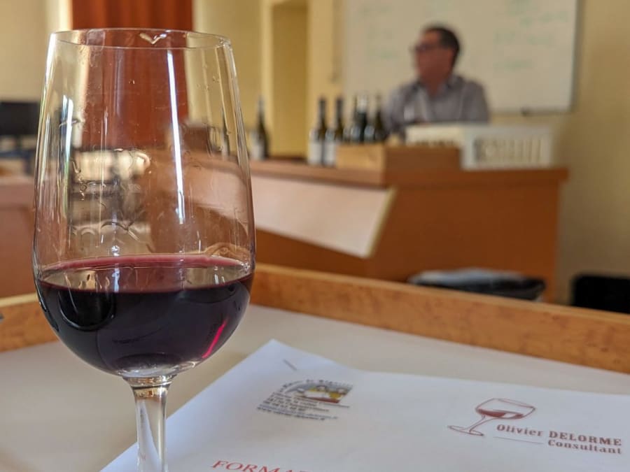 Cours d'œnologie à Versailles (78)