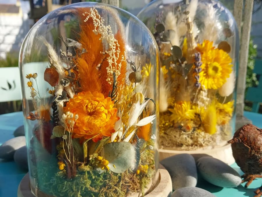 Team Building atelier créations en fleurs séchées à Nantes (44)