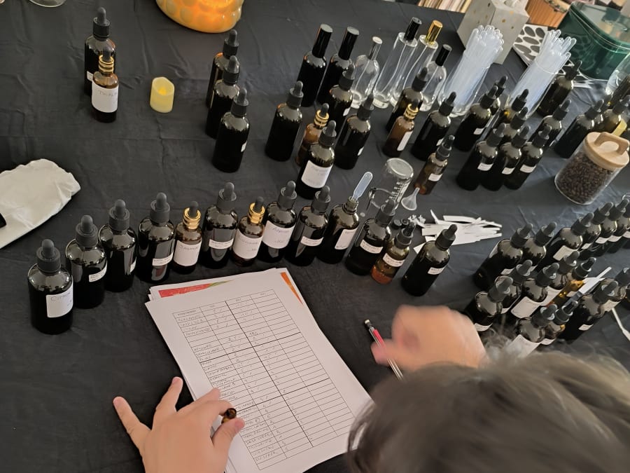Perfume creation workshop in Dijon (21)