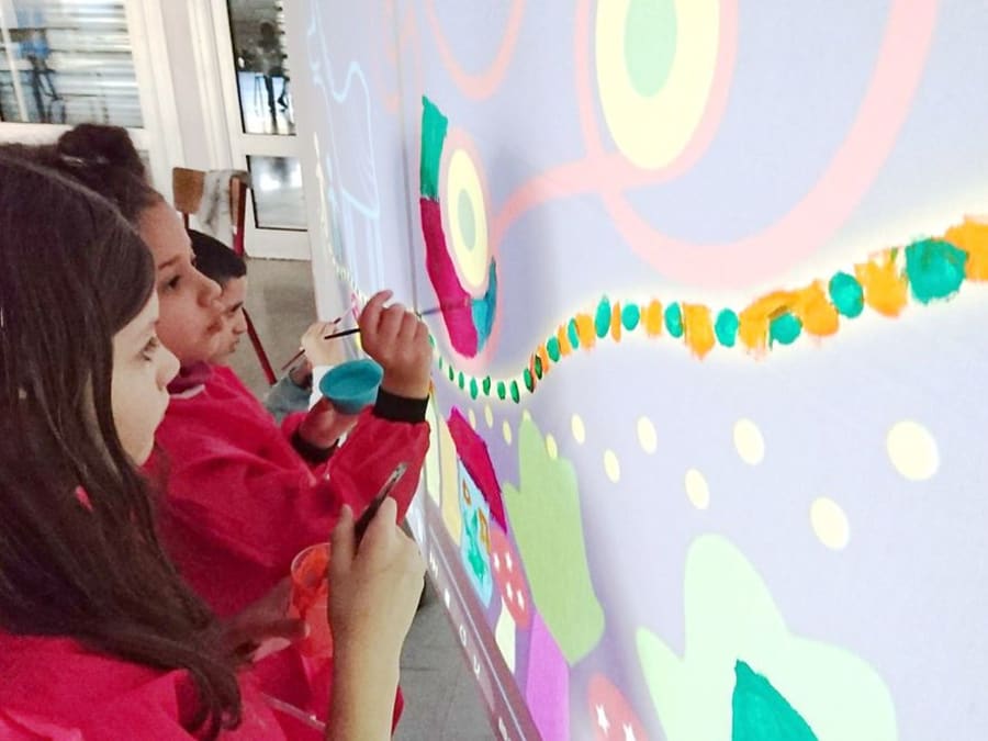 Anniversaire Fresque interactive 6-15 ans à domicile (IDF)