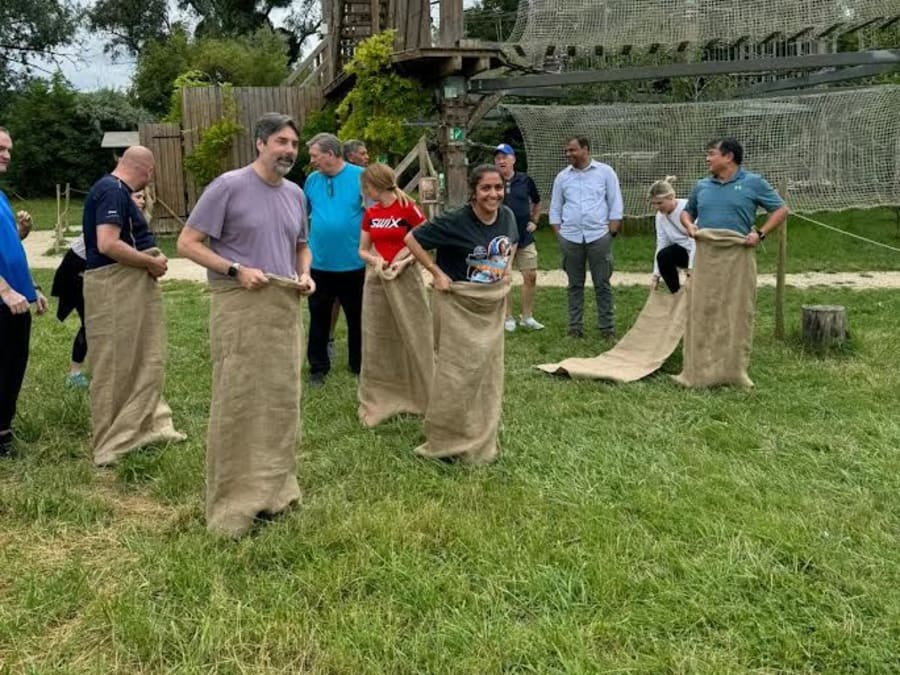 Team Building Olympiade & accrobranche à Chartres (28)