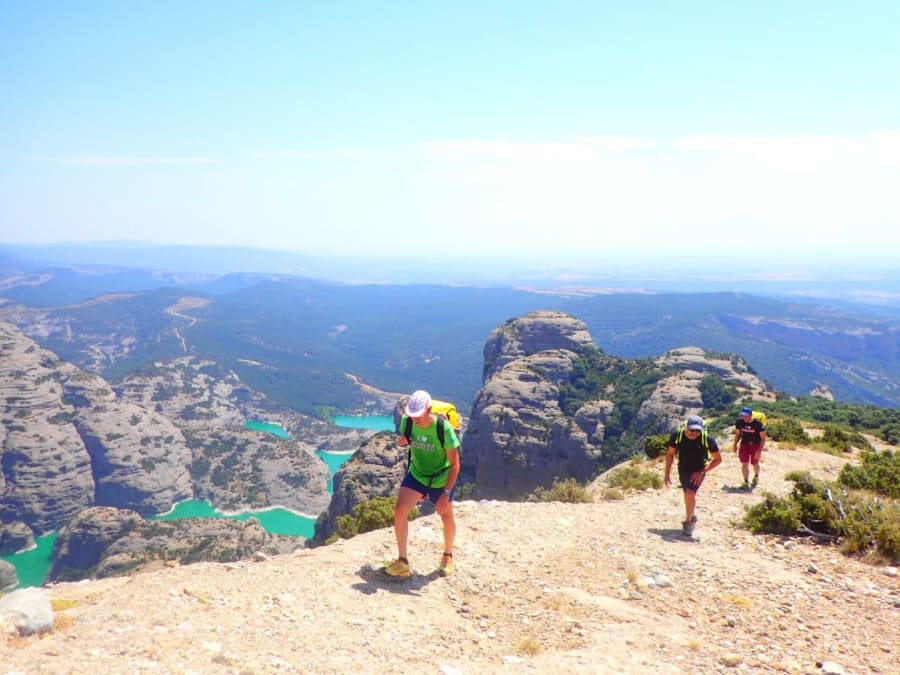 Vía ferrata en la Sierra de Guara