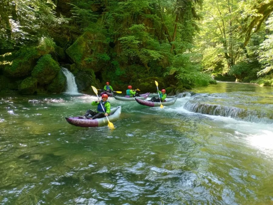 Balade d'une Journée en Cano¨¨e à Ornans (25)