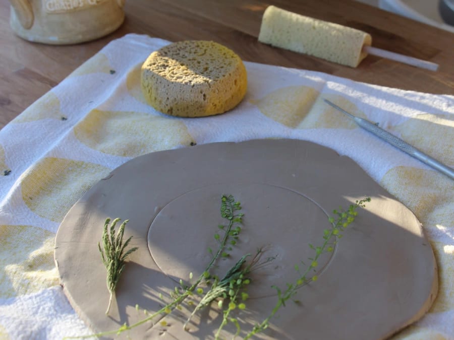 Atelier Céramique créez une plaque de porte à Annoeullin (59)