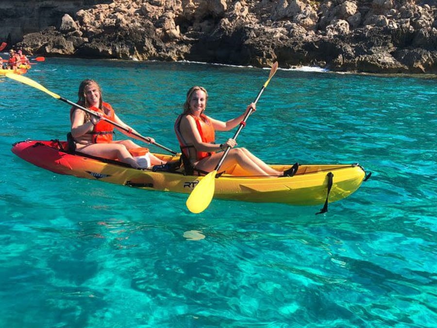 Kajaktour durch die Meereshöhlen von Mallorca