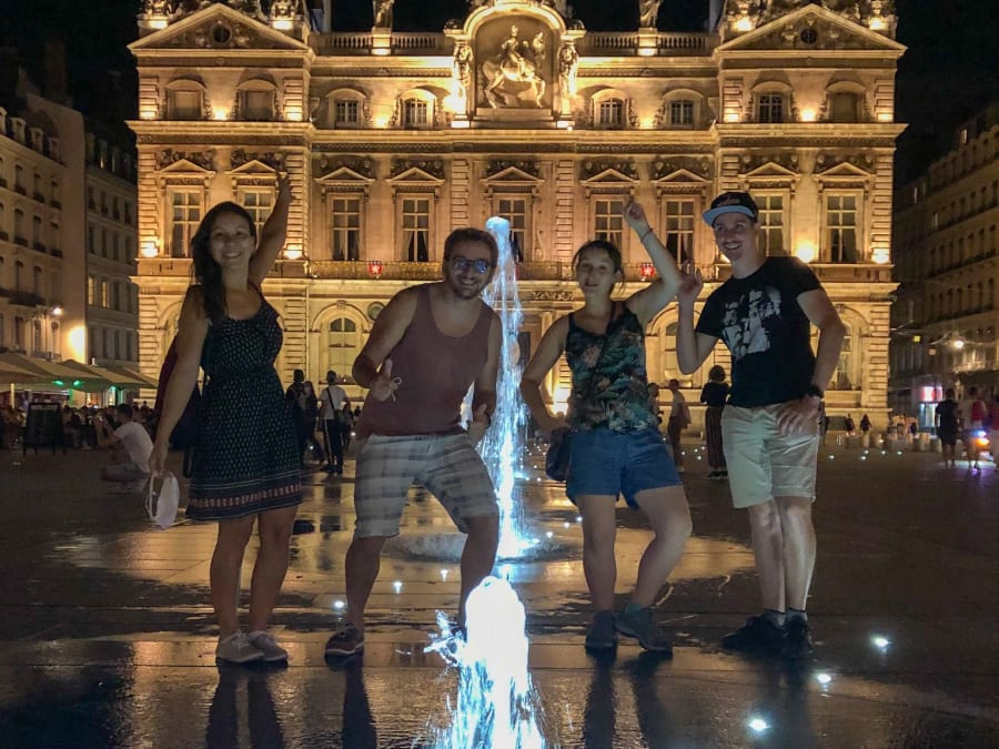 Visita nocturna privada de Lyon (69)