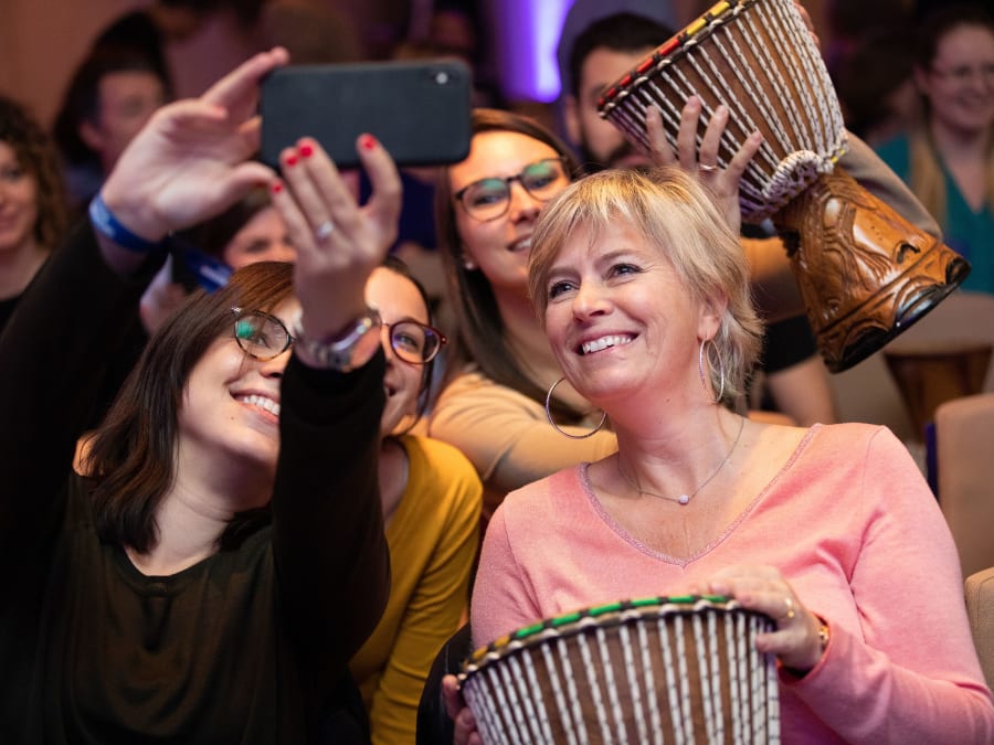 Team building percussions africaines  