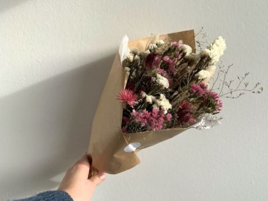 Atelier création d'un bouquet de fleurs séchées à Lille (59)