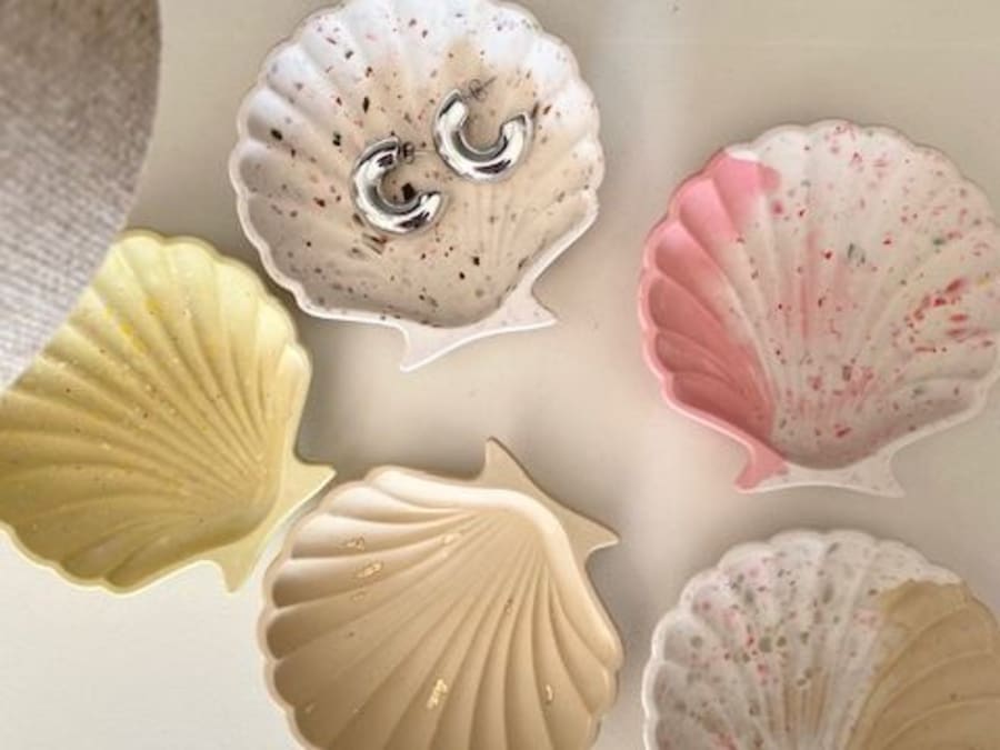 Atelier création d'objet en Jesmonite à Nantes (44)