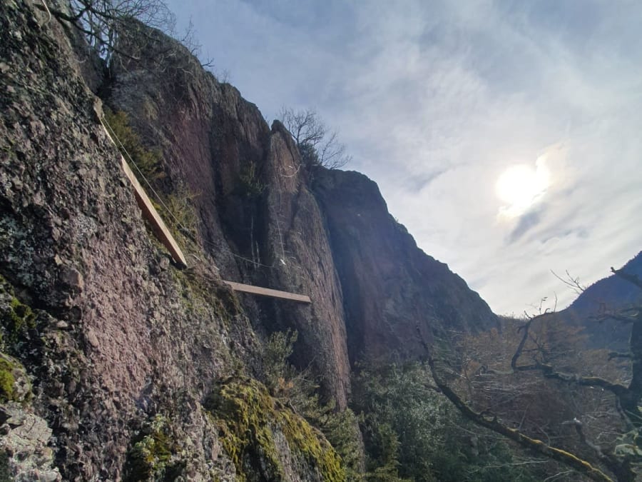 Via Ferrata discovery near Saint-Lary-Soulan (65)