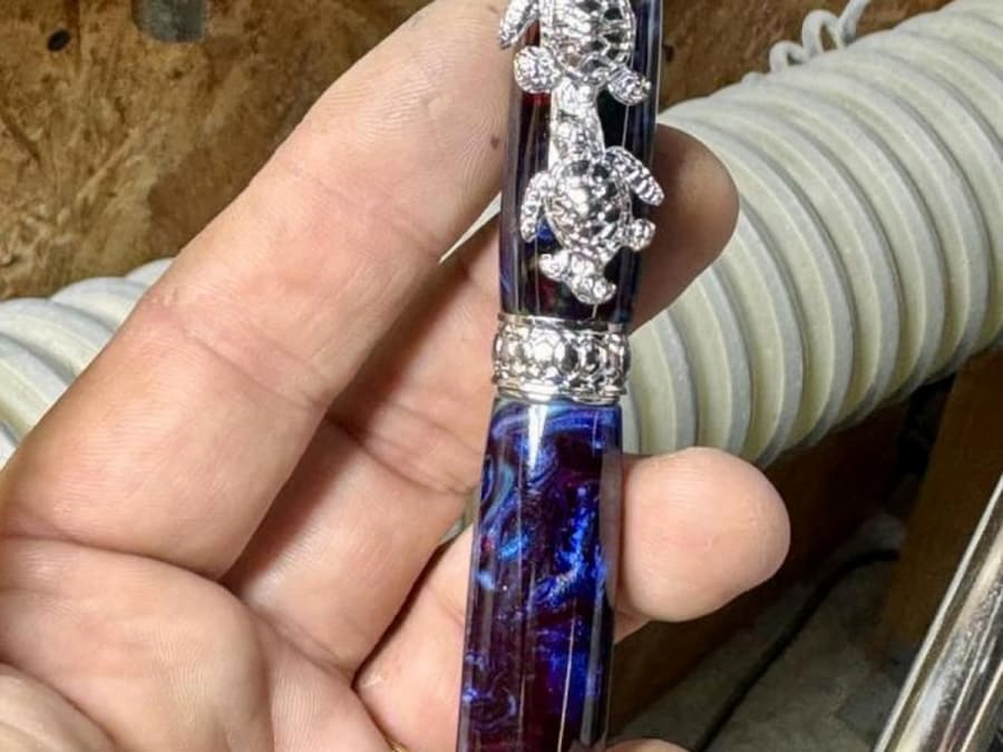 Houtdraaiatelier in Inzinzac-Lochrist (56)