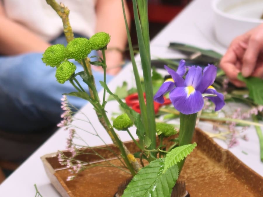 Team Building Atelier Ikebana à Paris 10ème