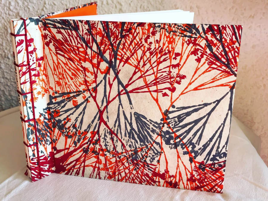 Atelier de reliure japonaise à Aubagne (13)