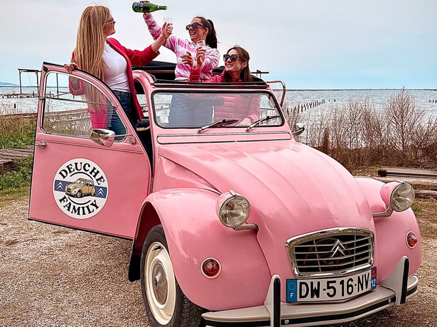 Balade côté Mer en 2CV à Béziers