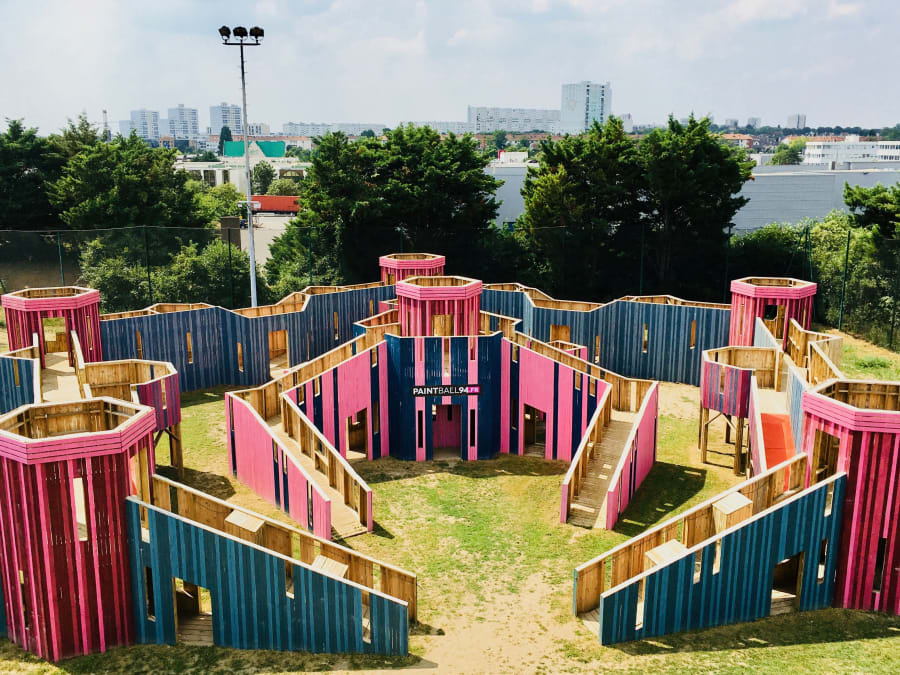 Paintball at Bonneuil-sur-Marne near Créteil (94)