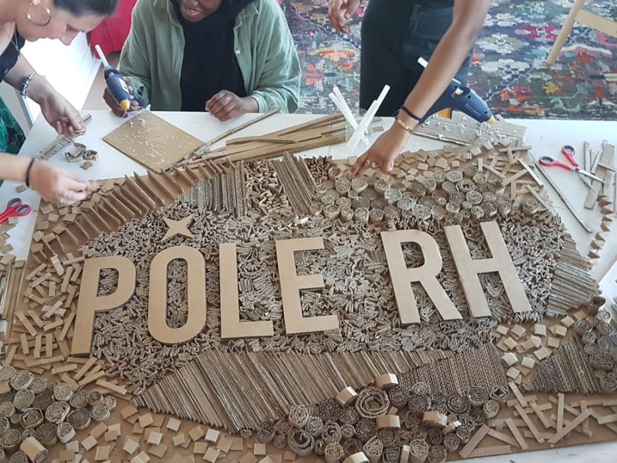 Team Building Fresque collective recycl'art en Ile-de-France