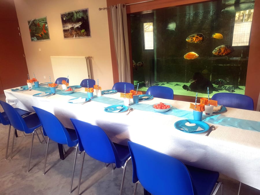 Anniversaire à l'Aquarium des Tropiques 3-12 ans près de Valence