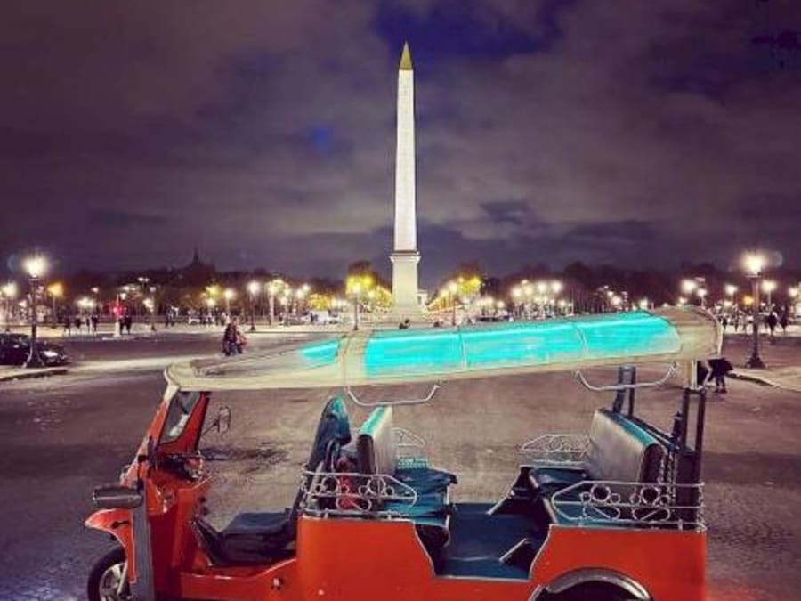 Visite Paris By Night 3h en TukTuk électrique